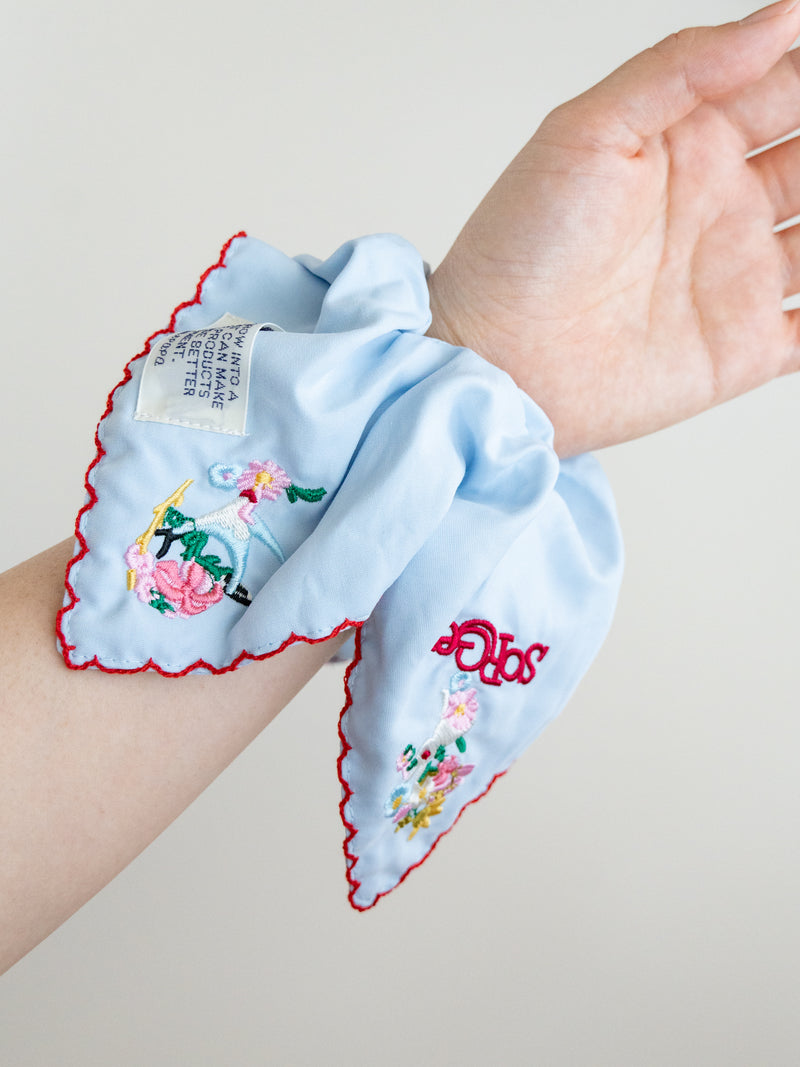 Mini scarf chou-chou