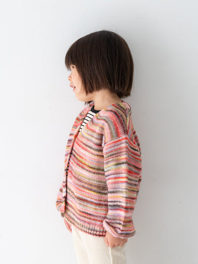 Marble knit cardigan