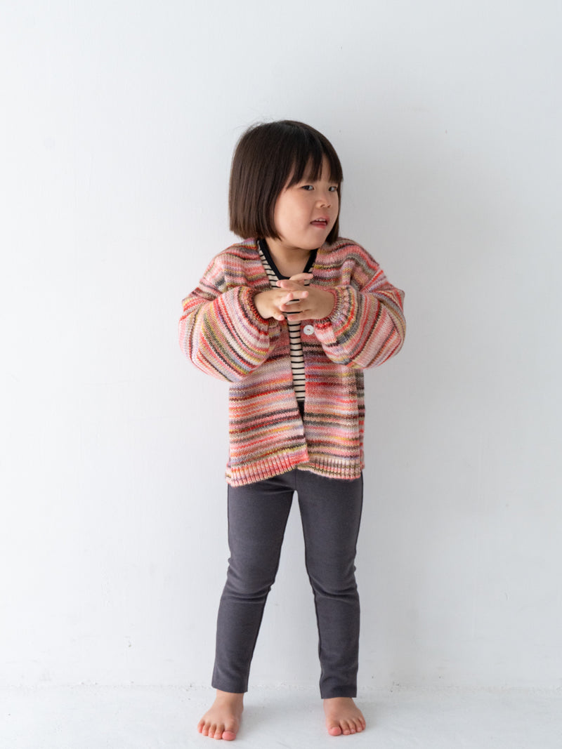 Marble knit cardigan