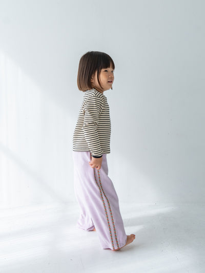 Flower line pants