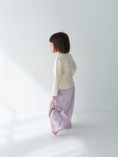 Flower line pants