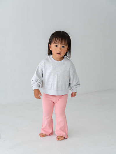 Flare cotton pants