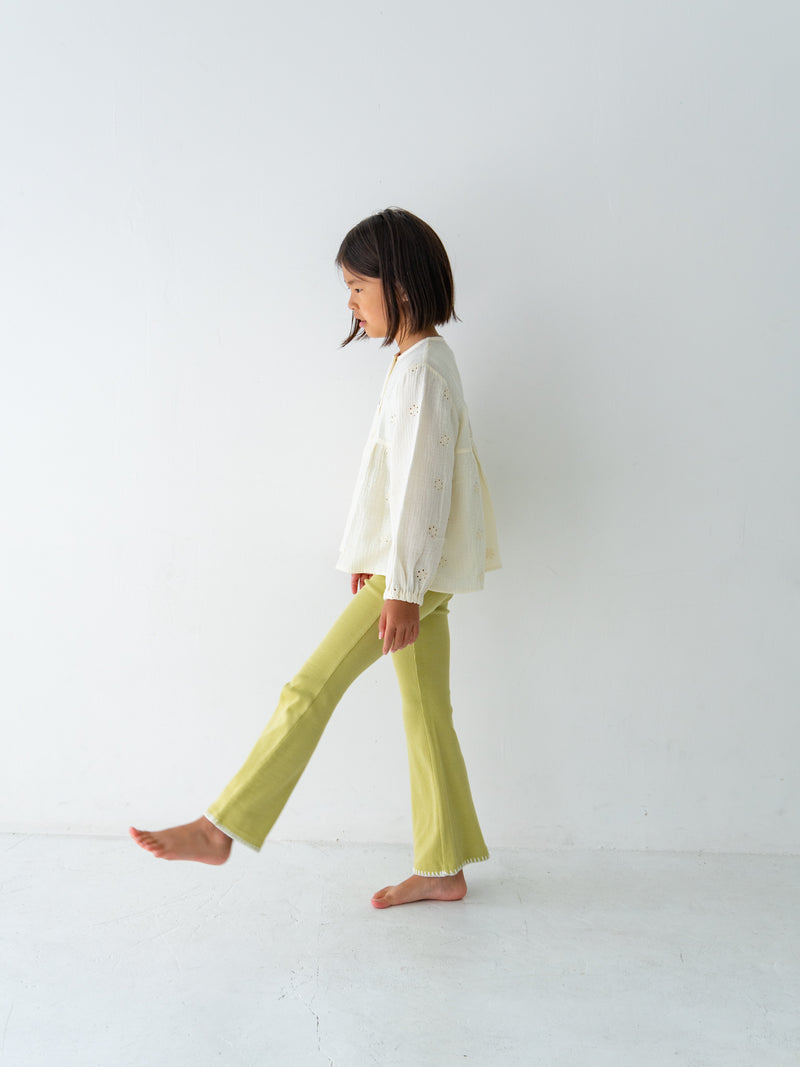 Flower crepe cardigan