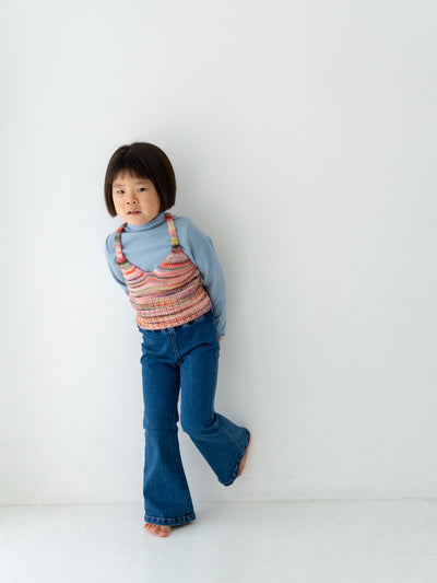 Fluffy warm high neck