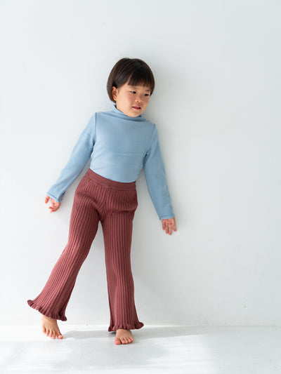 Fluffy warm high neck