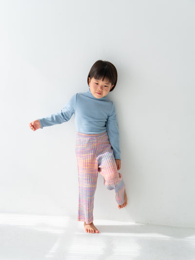 Gradation knit pants