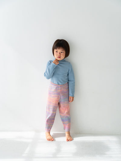 Gradation knit pants