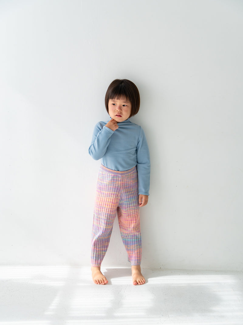 Gradation knit pants