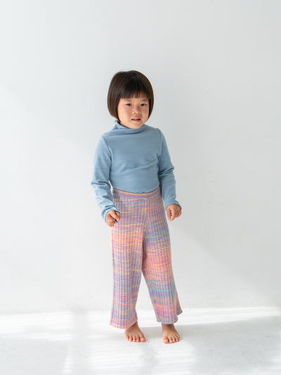 Gradation knit pants