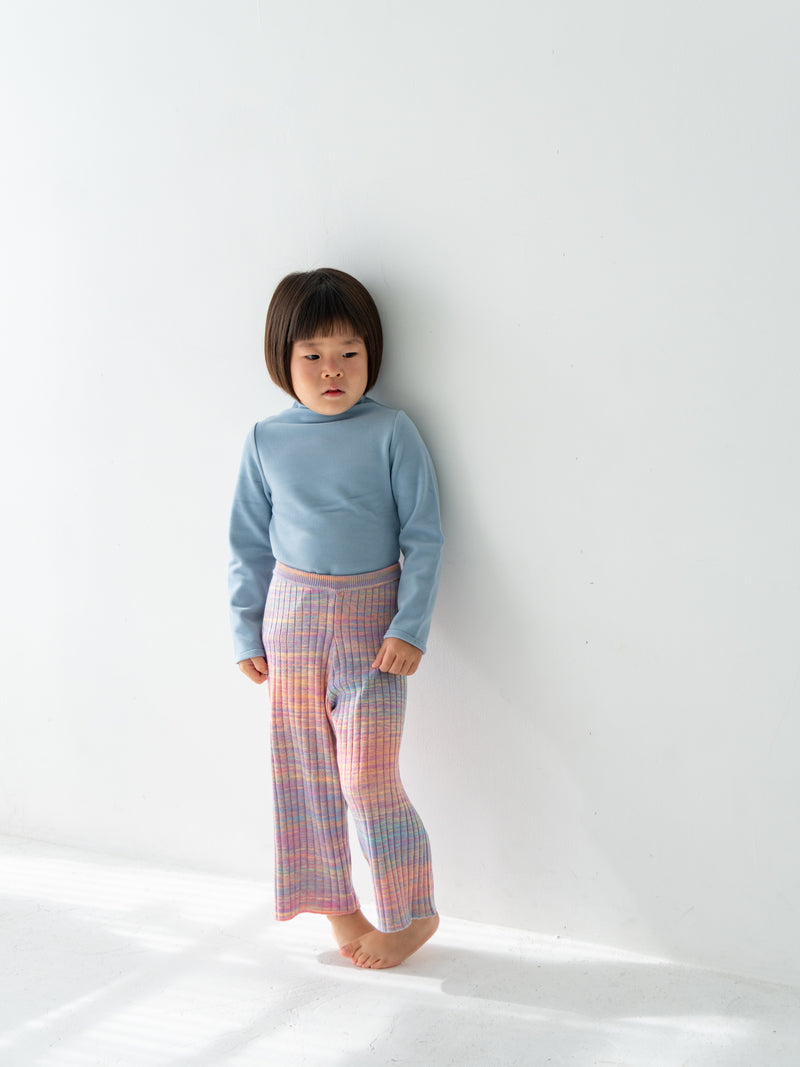 Gradation knit pants