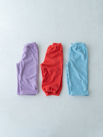 Fleece jogger pants
