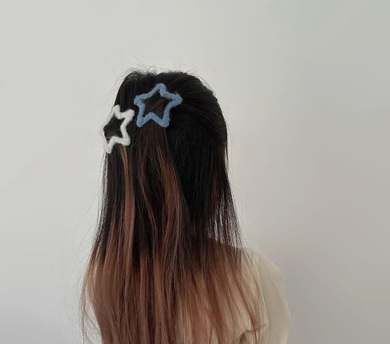 Star hair pin