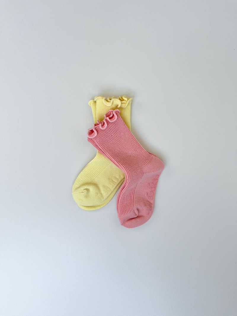 Drop socks Pink