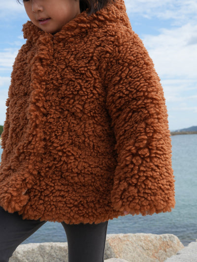 Poodle fur coat