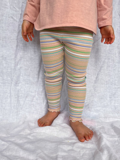【30%OFF】Multi stripe leggings