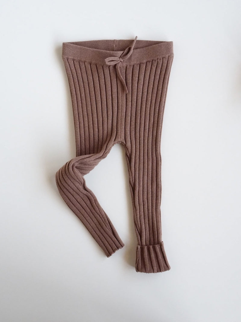 【SALE】Cotton knit leggings